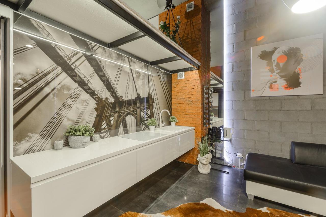Nice Two-Level Loft In Tobaco Park Лодзь Экстерьер фото